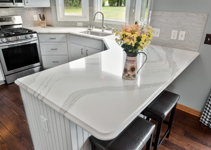 Budget kitchen makeover painted cabinets Lahore Pakistan