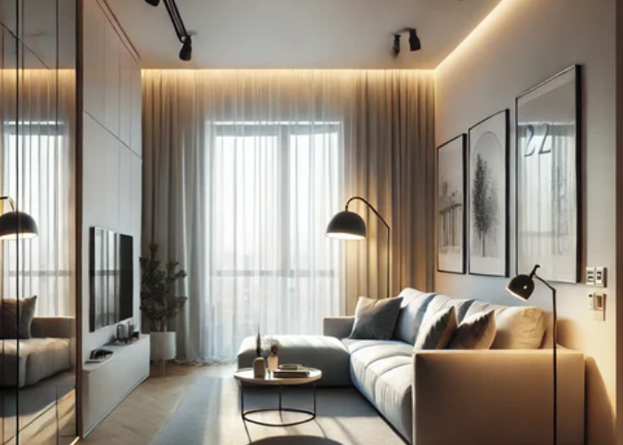 Small space interior design Karachi apartments modern minimalist