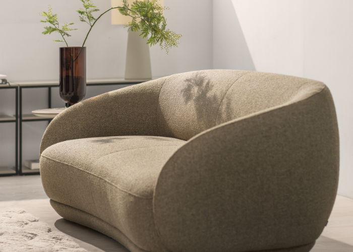 Curved furniture trends organic shapes Pakistani homes 2026