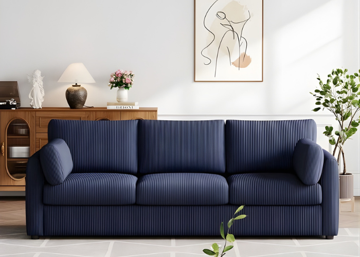 Modern minimalist sofa contemporary design Pakistan living room
