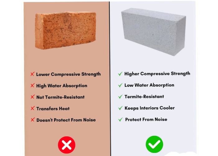 AAC blocks construction Pakistan 2026 advantages over red bricks Lahore