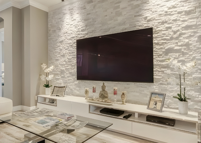 Moroccan tile accent wall Pakistani kitchen bathroom design