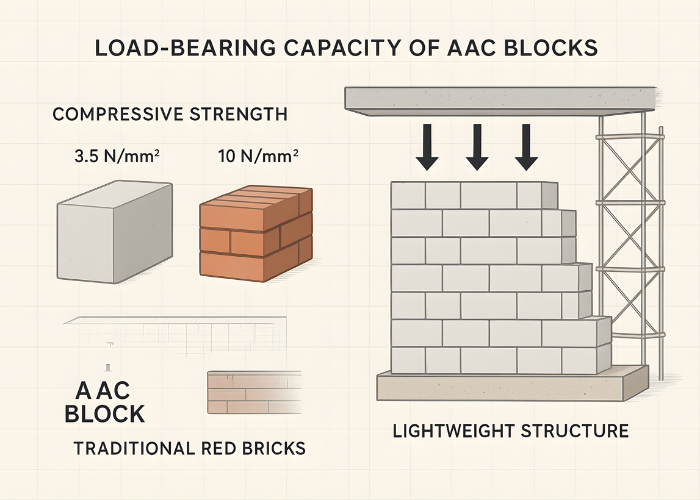 AAC block thermal insulation Pakistani home summer heat reduction